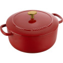 Ballarini Bellamonte ümmargune malmpott - 3 l, punane