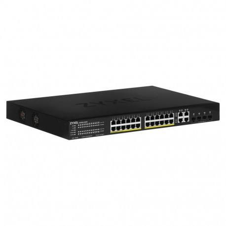 Zyxel GS1920-24HPV2 hallatav gigabit ethernet (10/100/1000) toite üle etherneti (PoE) must