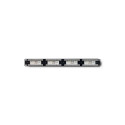 Qoltec Lappide Paneel RACK | 24 Porti | cat.6 UTP | Must