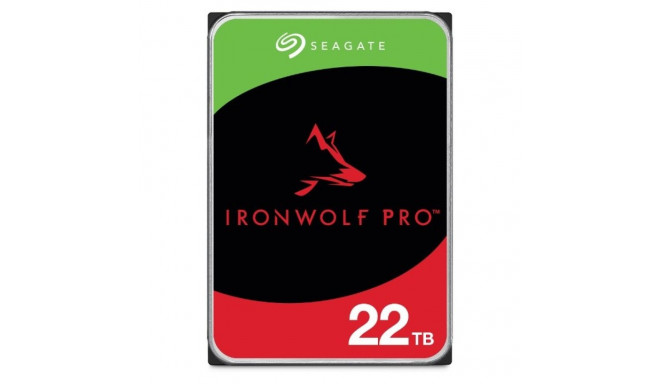 Seagate IronWolf Pro ST22000NT001 sisemine kõvaketas 3.5" 22 TB Serial ATA III