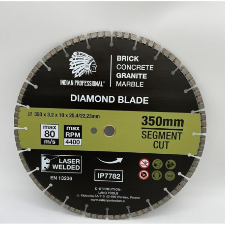 Indian Professional 350 mm Turbo Cut diamantketas