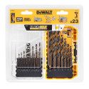 23pc Black&Gold Drill Bit Set