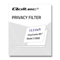 Qoltec 51069 display privacy filter 33.8 cm (13.3") Laptop
