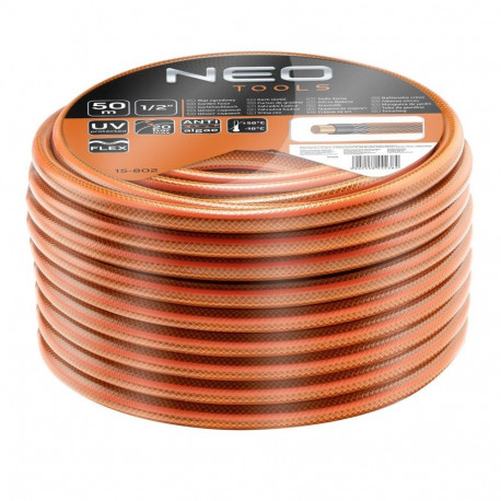 Neo Tools aiavoolik 1/4" x 50m 4-kihiline