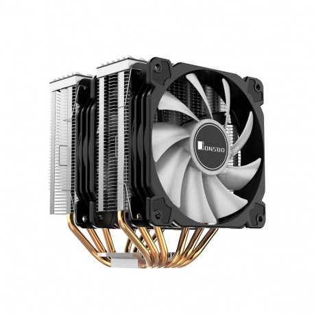 Jonsbo CR-2000GT arvuti jahutussüsteem protsessori jahuti 12 cm must 1 tk