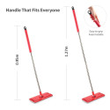 GreenBlue Flat Mop with Bucket and Wringer, Two HQ Microfiber Cartridges, 8L Capacity, MaxiClean GB8
