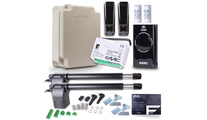 Alfa - FAAC 414 komplekt 8m kahepoolsetele väravatele