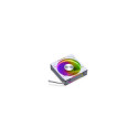 PHANTEKS D30 PWM Tavaline Õhuvool D-RGB ventilaator - 120mm, valge