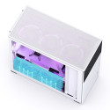 Jonsbo D41 Screen ATX Case, Tempered Glass - white