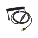 Ducky Outlaw 65 klaviatuur universaalne USB US inglise hõbedane