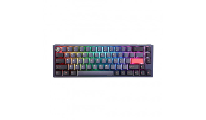 Ducky One 3 SF keyboard Gaming USB QWERTZ German Blue