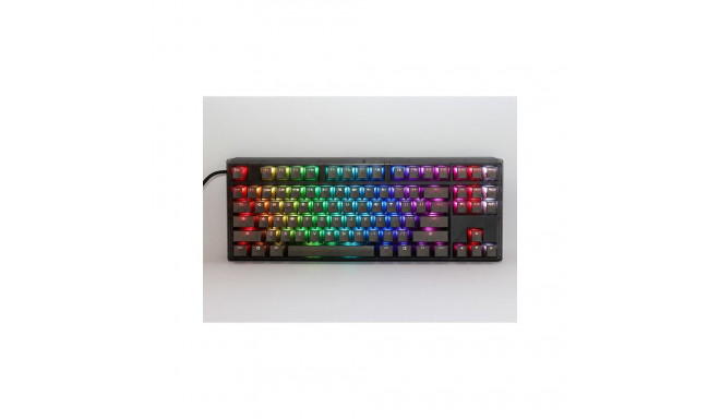 Ducky One 3 Aura TKL klaviatuur Mängimine USB QWERTY US International Must