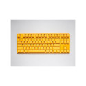 Ducky One 3 TKL klaviatuur Mängimine USB QWERTY Inglise Kollane