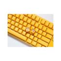 Ducky One 3 TKL klaviatuur Mängimine USB QWERTY Inglise Kollane