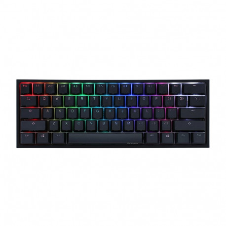 Ducky One 2 Pro Mini mänguklaviatuur USB QWERTY must