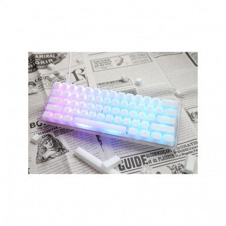 Ducky One 3 Mini mänguklaviatuur USB valge
