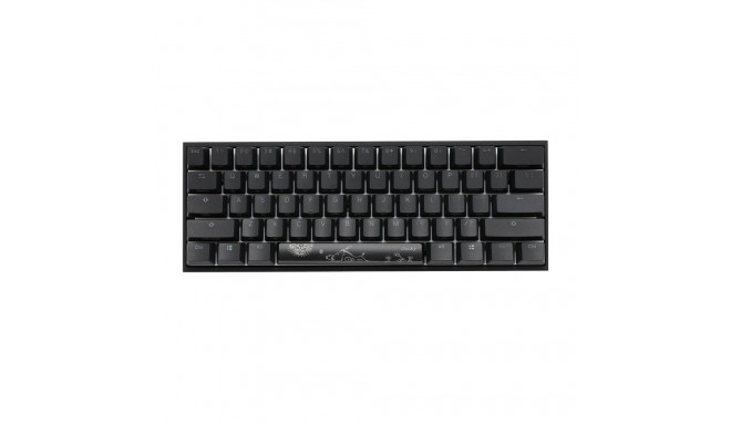 Ducky Mecha Mini klaviatuur Gaming USB Saksa Must