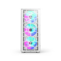 Montech X3 Klaas Midi-Tower, RGB, Karastatud Klaas - valge