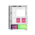 Montech X3 Klaas Midi-Tower, RGB, Karastatud Klaas - valge