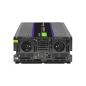 Qoltec Monolith 6000 MS Wave Voltage Converter | 12V to 230V | 3000/6000W | USB