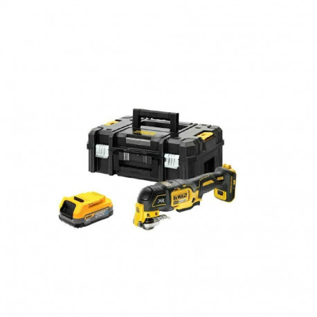 DEWALT NARZĘDZIE WIELOFUNKCYJNE 18V DCS356E1T 1x1,7Ah POWERSTACK, BEZ ŁADOWARKI, TSTAK