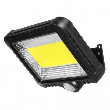Maclean Energy MCE438 Solar LED Floodlight with motion sensor, IP44, 5W, 400lm, 6000K cold white, li