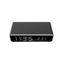 Gembird DAC-WPC-01 alarm clock Digital alarm clock Black