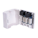 Lanberg OU6-0002-W pistikupesa RJ-45 Valge