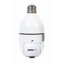Gembird slim wifi-kaamera 1080p pööratav E27 lambipesa ühendusega Gembird slim wifi-kaamera 1080p pööratav E27 lambipesa ühendusega