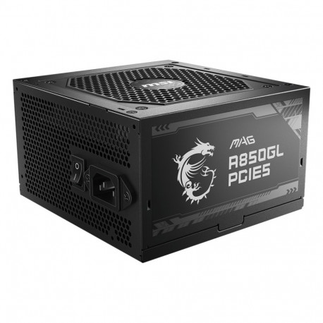MSI MAG A850GL PCIE5 power supply unit 850 W 20+4 pin ATX ATX Black