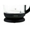 Esperanza EKK027 electric kettle 1.7 L 2200 W Black, Transparent
