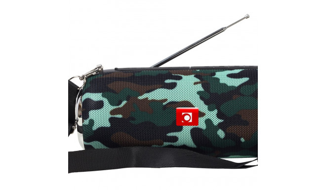 Gembird SPK-BT-17-CM kaasaskantav/peokõlar kamuflaaž 5 W