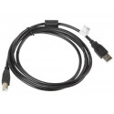 Lanberg CA-USBA-11CC-0018-BK USB kaabel 1.8 m USB 2.0 USB B Must