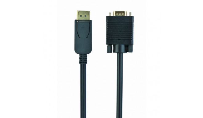 Gembird CCP-DPM-VGAM-6 videokaabli adapter 1,8 m VGA (D-Sub) DisplayPort must