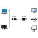 Gembird A-DVID-VGAF-01 videoadapter must 0,2 m DVI-D VGA (D-Sub)