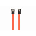 Gembird CC-SATAM-DATA SATA kaabel 0,5 m must, punane