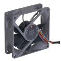 Noctua NF-R8 redux-1800 Arvutikorpuse ventilaator 8 cm Must, Hall