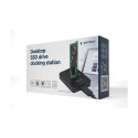 Gembird DD-U3M2 mäluseadme dokkimisjaam USB 3.2 Gen 1 (3.1 Gen 1) Type-C must