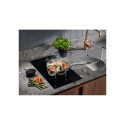 Electrolux LIT30230C must integreeritav kahe tsooniga induktsioonpliidiplaat.