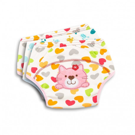 Sensillo training panties hearts 3 pcs 09956