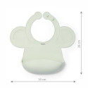Babyono silicone bib with adjustable lock mint 1639/03
