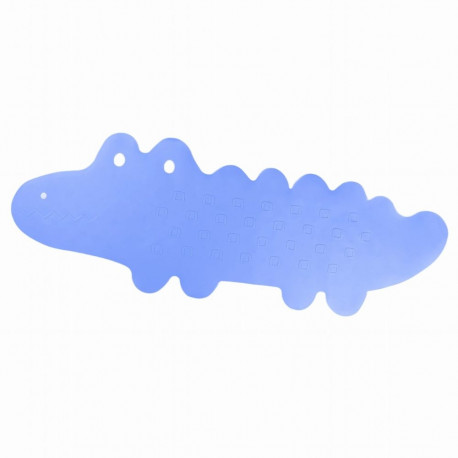 Bocioland silicone non slip bath mat blue 33x90cm BL148