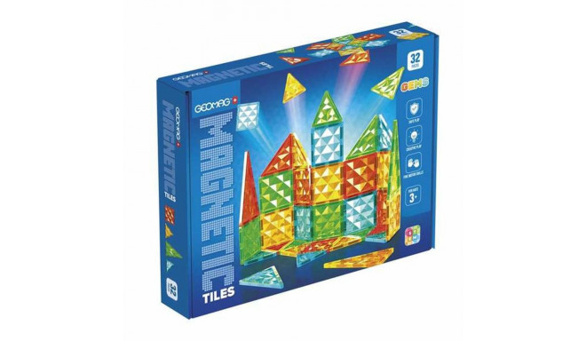 Educational Game Geomag Magnetic Tiles