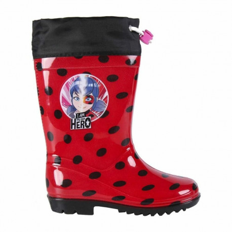 Children's Water Boots Lady Bug Red - 27