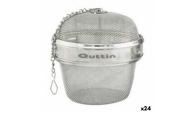 Filter Tõmmiste Jaoks Quttin Roostevaba teras 8,5 x 9 cm (24 Ühikut)