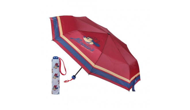 Foldable Umbrella Minnie Mouse Red (Ø 97 cm)