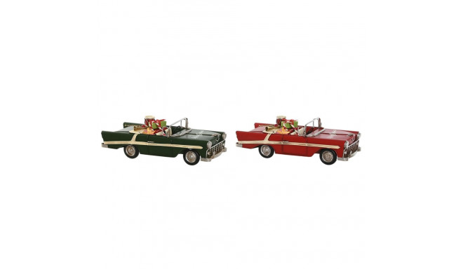 Christmas bauble Home ESPRIT Red Green 37 x 15,5 x 12 cm (2 Units)