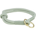 Dog Training Collars Trixie Soft Rope Green Mint S/M 40 cm Dog Training Collars Trixie Soft Rope Green Mint S/M 40 cm