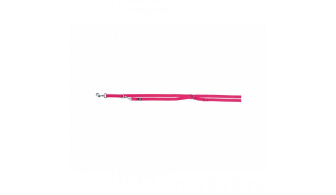 Adjustable dog leash Trixie Fuchsia L/XL