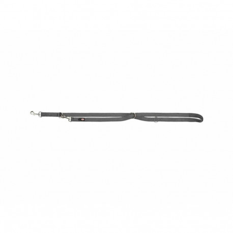 Adjustable dog leash Trixie Graphite M/L